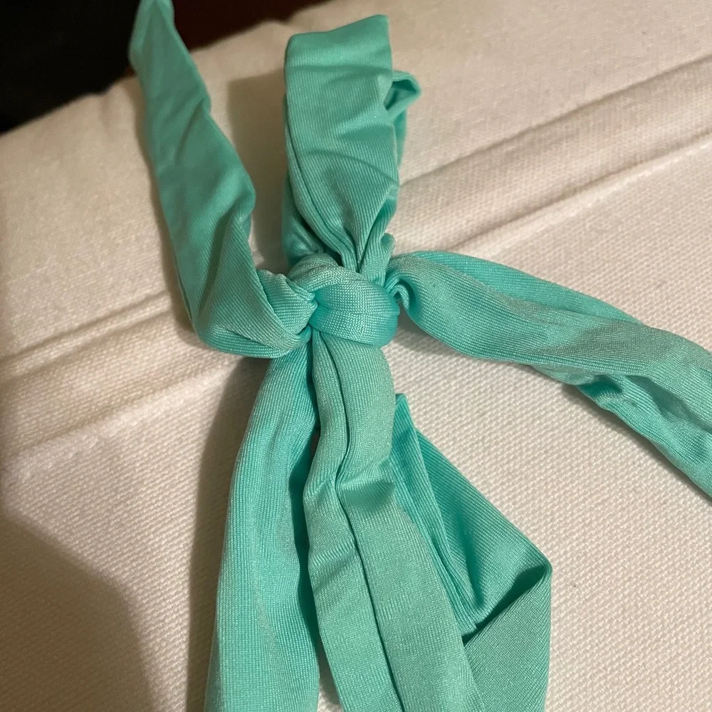 Target Halter Mint Bikini Top